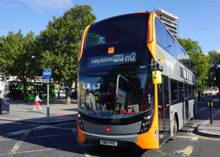 First Bristol Scania N250UD ADL Enviro400MMC 36812 m2